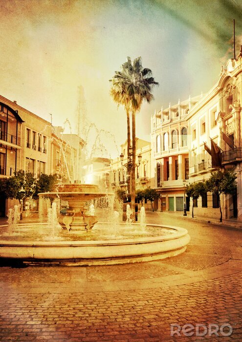 Poster  Photo rétro de l'Espagne