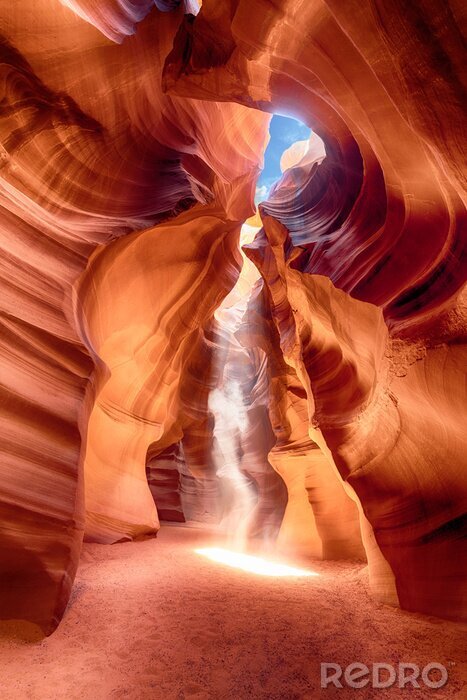 Poster  Photographie d'une crevasse dans un canyon