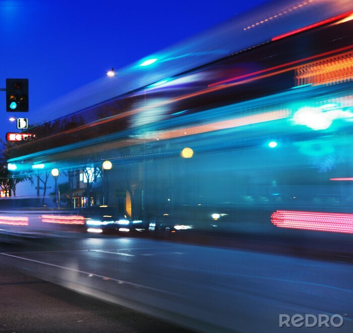 Poster  Photographie de véhicules et effet de profondeur