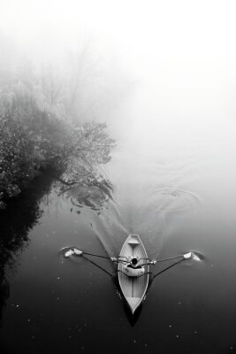 Poster  Photographie minimaliste du lac
