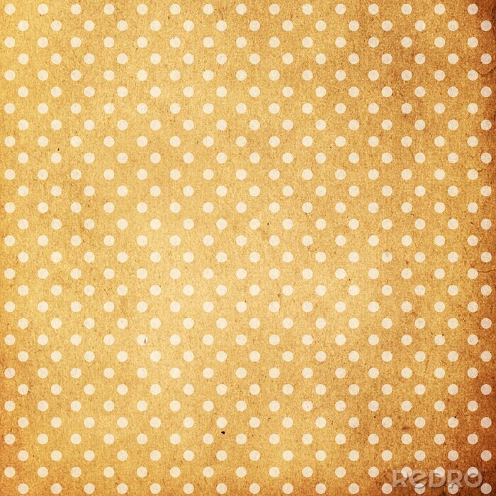 Poster  Points sur texture vieillie