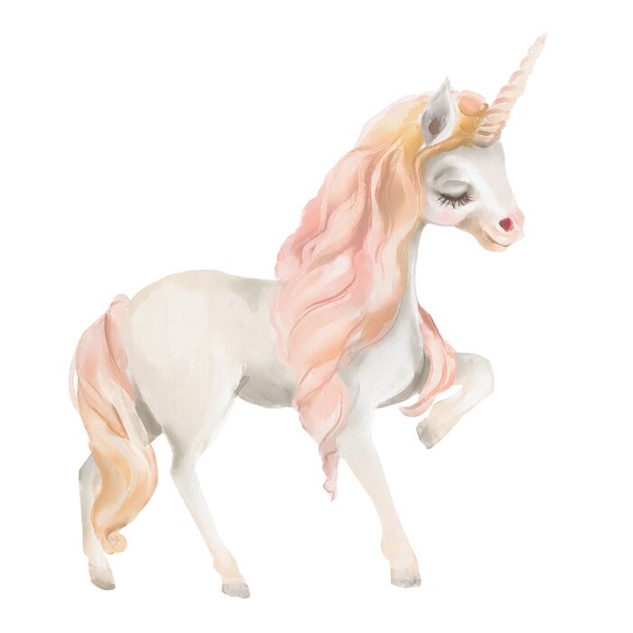 Poster  Poney licorne