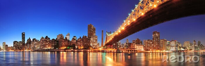 Poster  Pont et panorama de New York