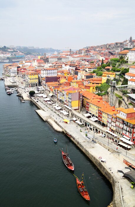 Poster  Port avec navires