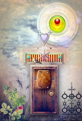 Porte magique dans le domaine brumeux