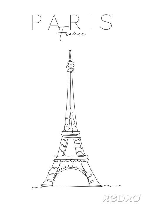 Poster  Poster paris eiffel tower