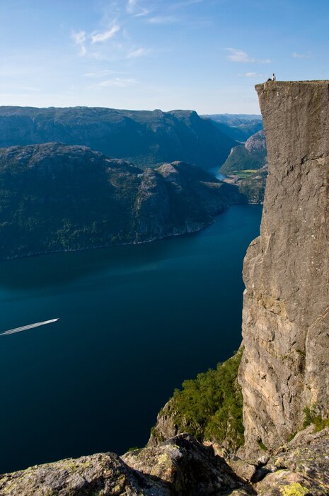 Poster  Preikestolen en Norvège