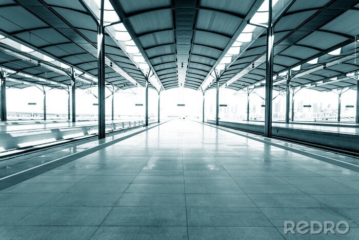 Poster  Quai sans train