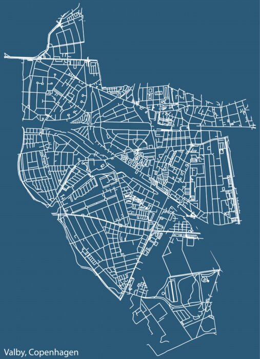 Poster  Quartier de Valby