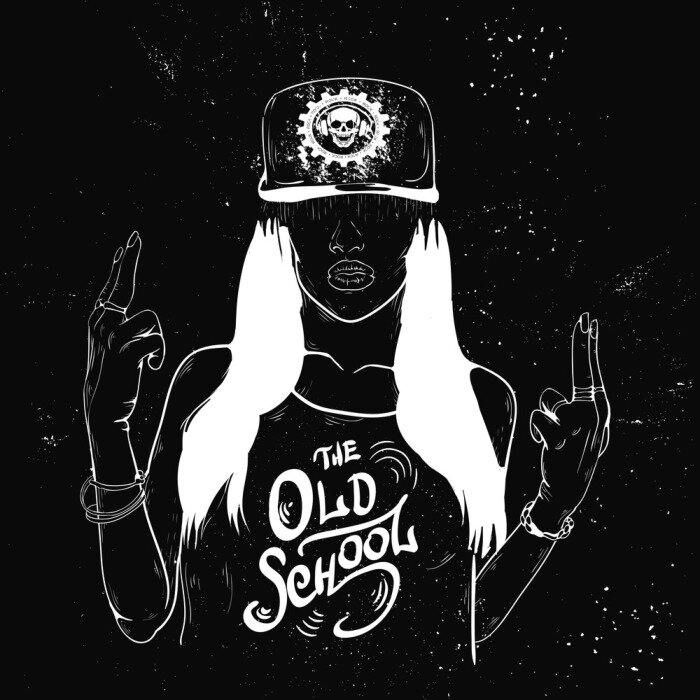 Poster  Rap fille attirante