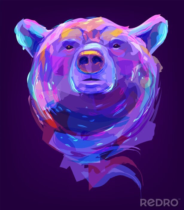 Poster  Représentation exceptionnelle d'un ours
