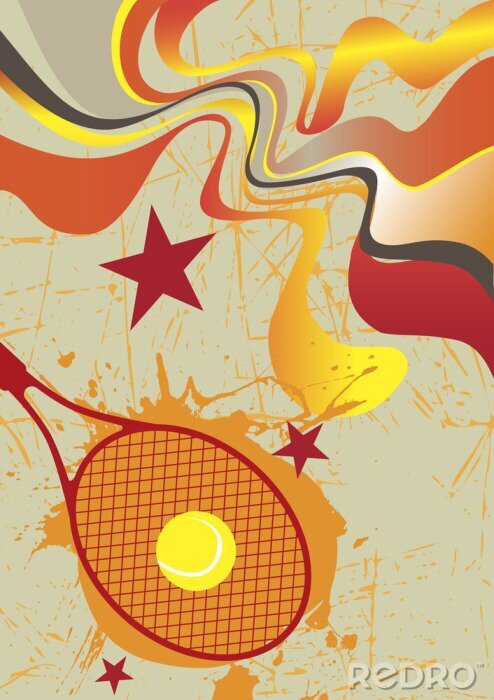 Poster  Résumé de tennis Affiches