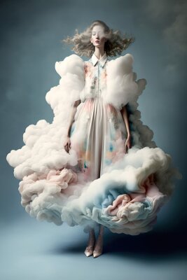 Poster  Robe nuage