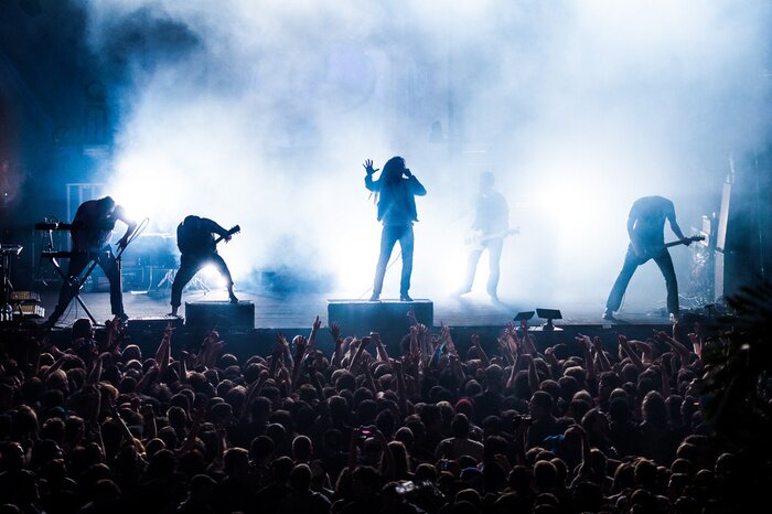 Poster  Rock Band Performing