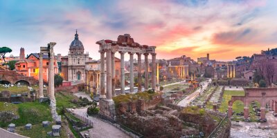 Rome au lever du soleil