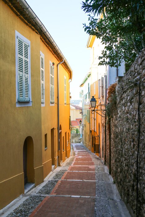 Poster  Rue étroite de la ville