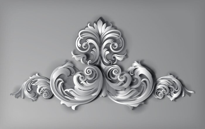 Poster  S'épanouit vecteur 3d