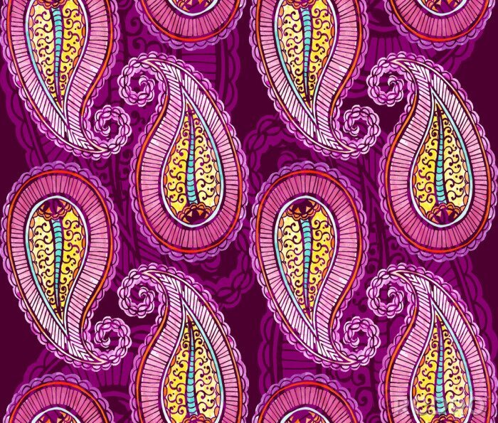 Poster  Seamless fond d'aquarelle