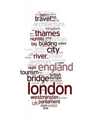 Slogans londoniens disposition abstraite