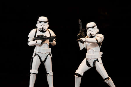 Poster  Soldats blancs du film Star Wars
