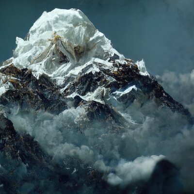 Poster  Sommet du mont Everest