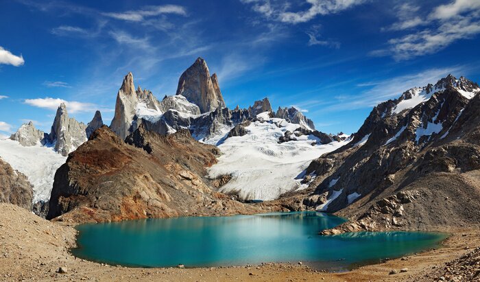 Poster  Sommets des montagnes en Argentine