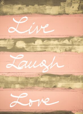 Poster  Sous titres Live Laugh Love