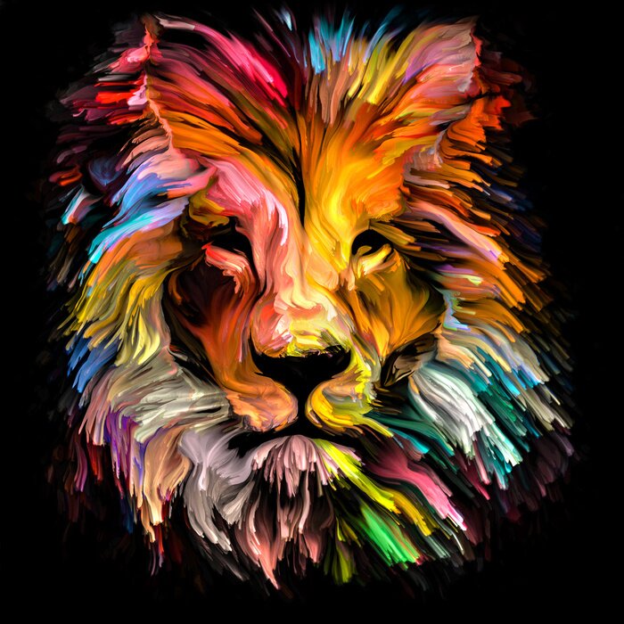 Poster  Spectrum Lion