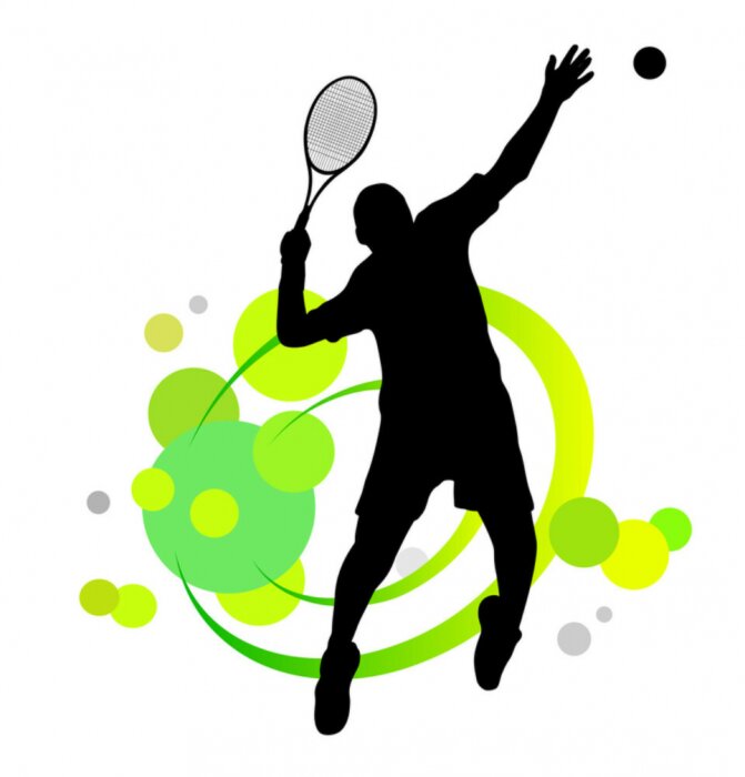 Poster  Sportif image abstraite