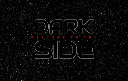 Poster  Star Wars et texte du film