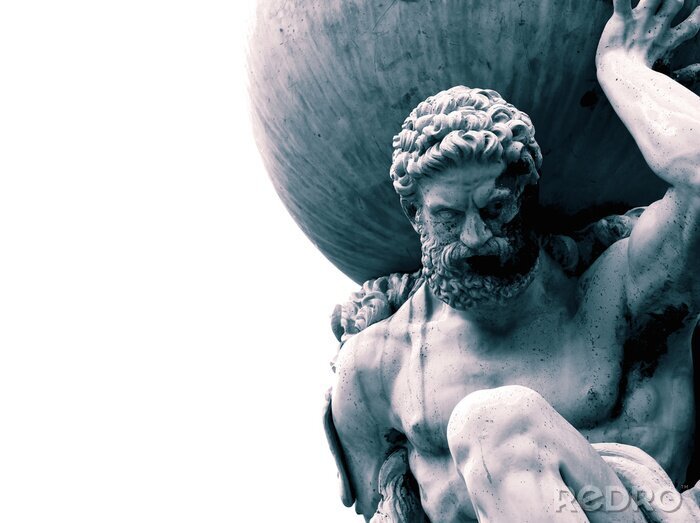 Poster  statue de dieu grec