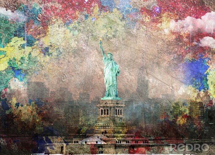 Poster  Statue de la Liberté à New York