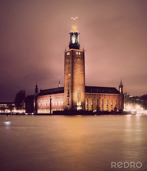 Poster  Stockholm hôtel de ville