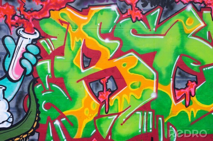 Poster  Street art mural