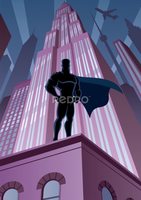 Poster  Super-héros mystérieux