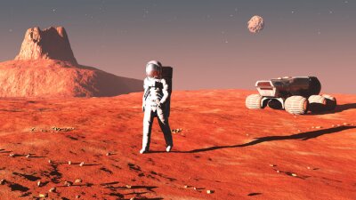 Poster  sur Mars