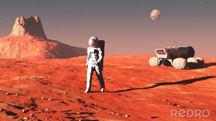Poster  sur Mars