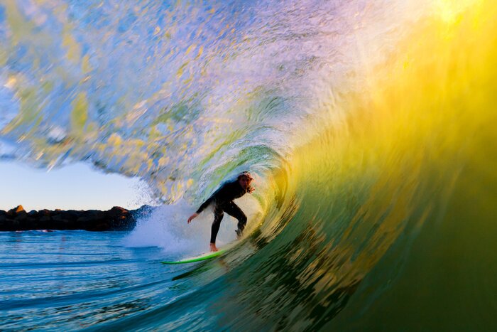 Poster  Surf sur les vagues