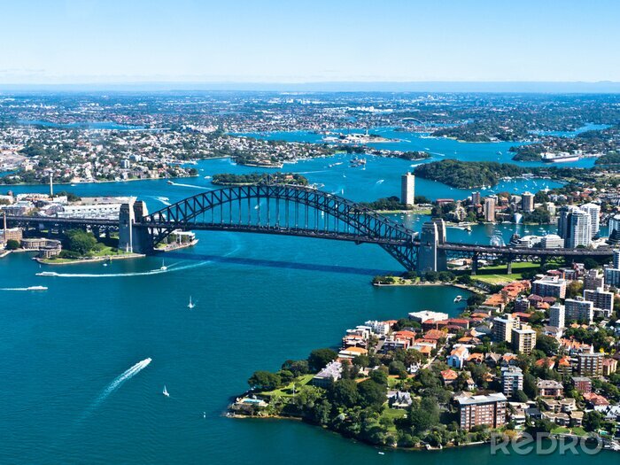 Poster  Sydney et le Harbour Bridge moderne