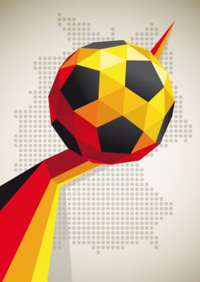 Poster  Symbole de l'équipe de football d'Allemagne