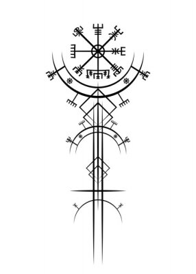 Poster  Symbole viking