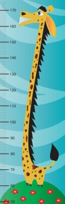 Poster  Tasse à mesurer girafe