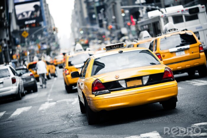 Poster  Taxis à New York