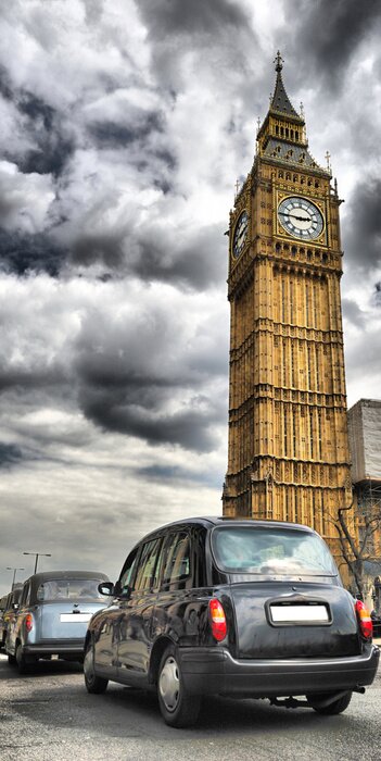 Poster  taxis de londres