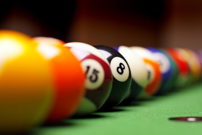 Poster  Temps de billard!