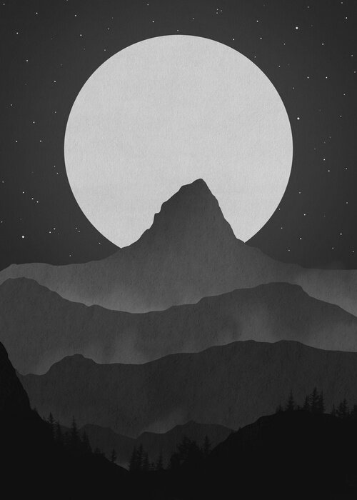 Poster  Ténèbres sur les montagnes