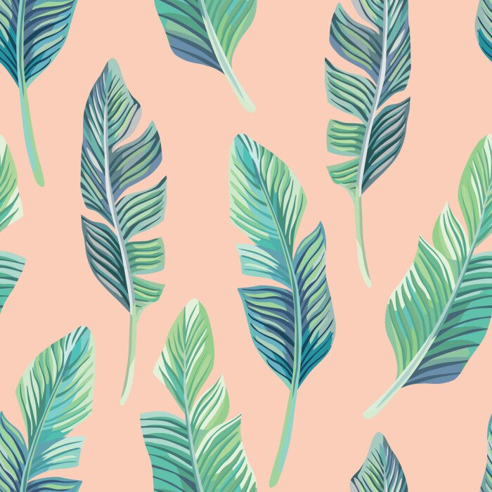 Poster  Texture bananier