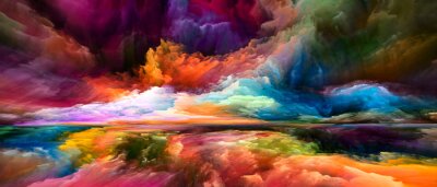 Papier peint  Texture couleur 3D