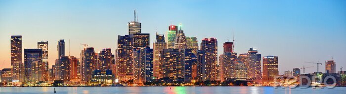 Poster  Toronto de nuit