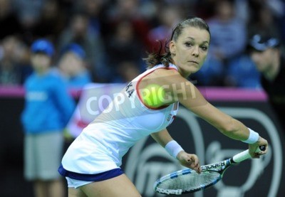 Poster  Tournoi de tennis et Agnieszka Radwanska